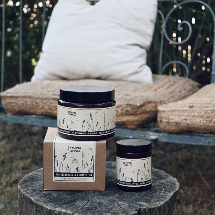 Les Choses Simples - Wholesale Jar/Filled Candle - Mosquito Candle - Citronella