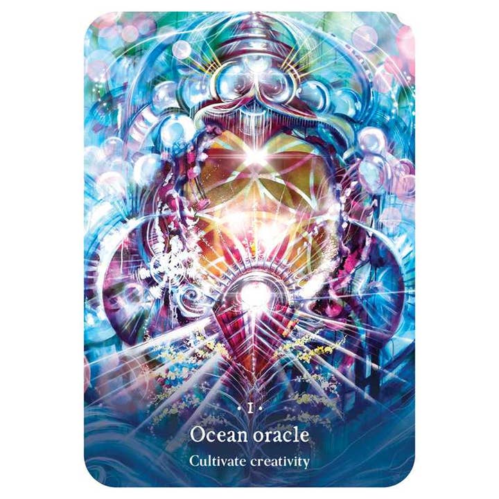 Simon & Schuster - Wholesale Tarot Cards - Sacred Sea Oracle by Justine Serebrin