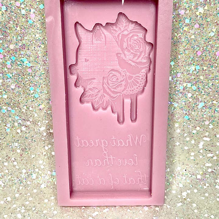 Handmade Cat Lovers Silicone Mould for wholesale by Devine Silicone Moulds