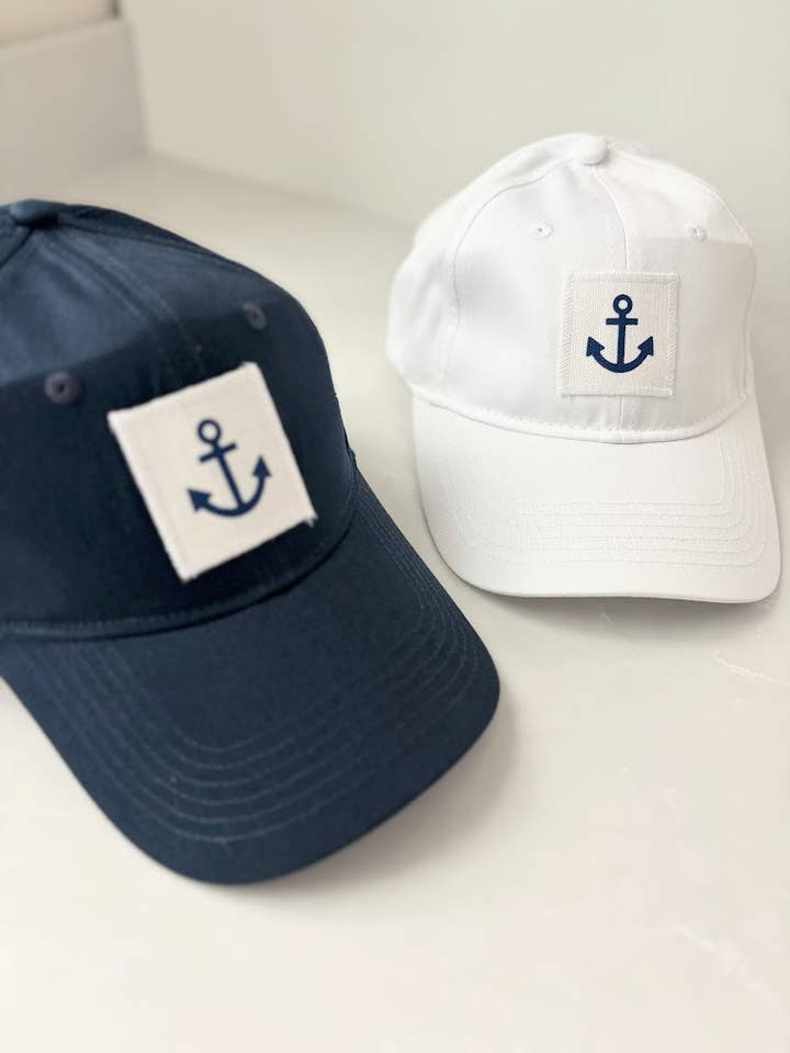 Coastal Anchor YOUTH Hat – Nautical Cap for wholesale by Seagate Studio