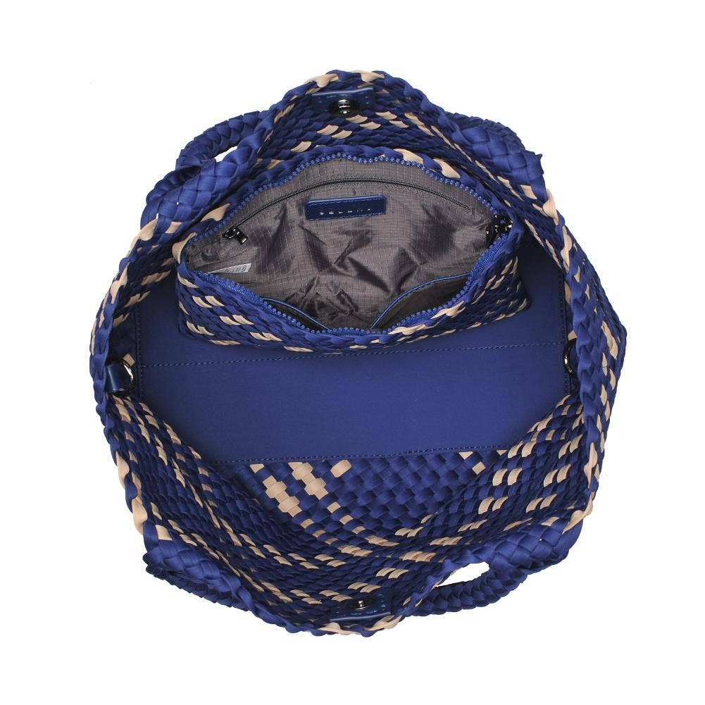 Sol and Selene - Vendita all'ingrosso Borsa tote - Donna - Borsa Media in Neoprene Intrecciato "Sky's The Limit"155