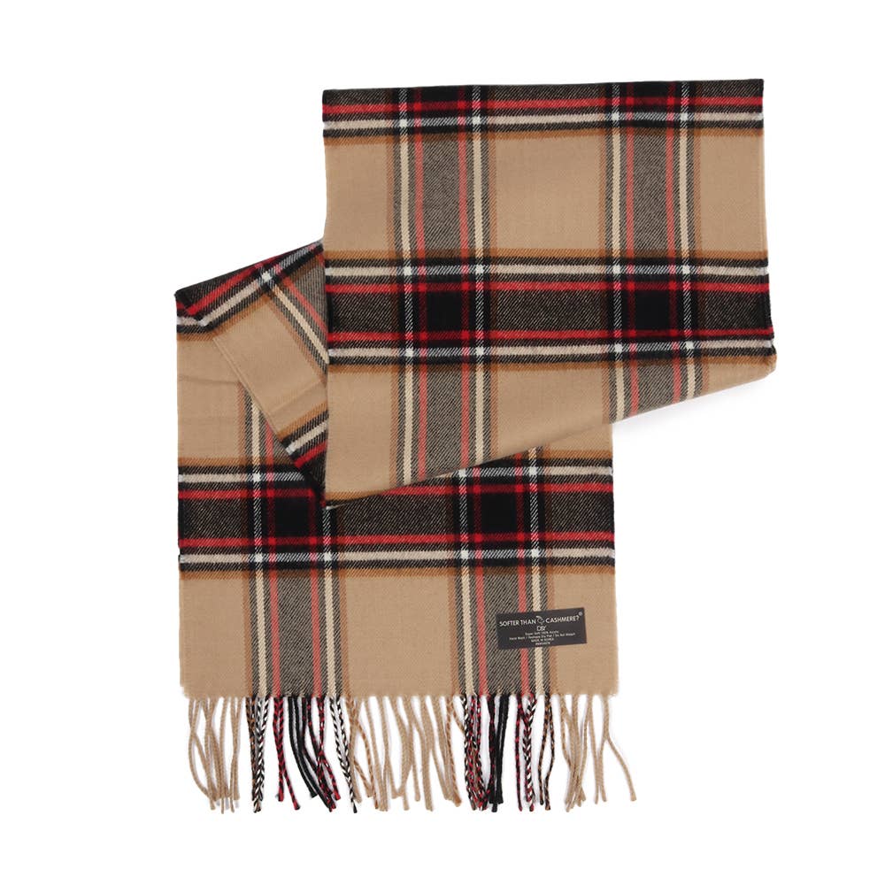 David And Young - Wholesale Beanie - Unisex - Holiday Soft Knit Cuffed Beanie + Vegan Cashmere Scarf SET15