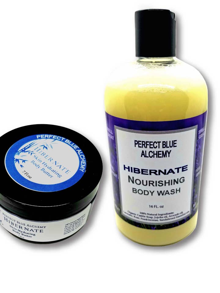 Hibernate Bath Bundle for wholesale by Perfect Blue Alchemy