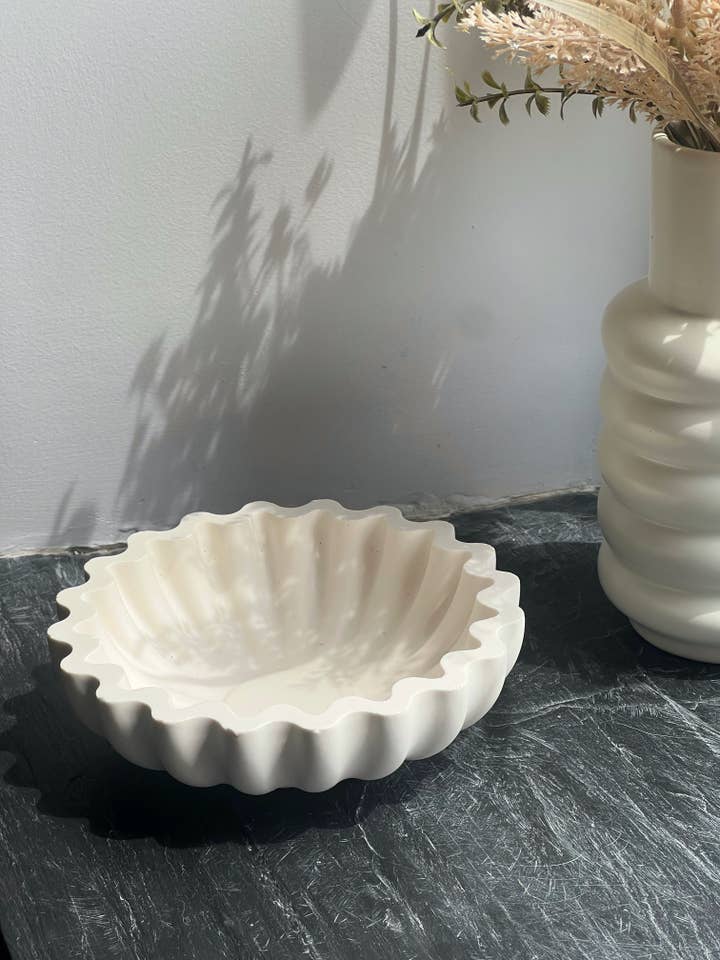 Vide Poche - Décoration en Jesmonite pour la vente par L'atelier d'à côté