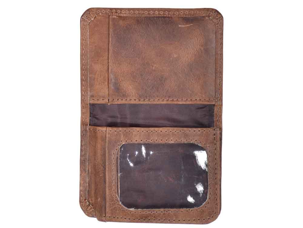 Atitlan Leather - Wholesale Portemonnee - Heren - Lederen portemonnee voor heren met muntvak en ID-venster6