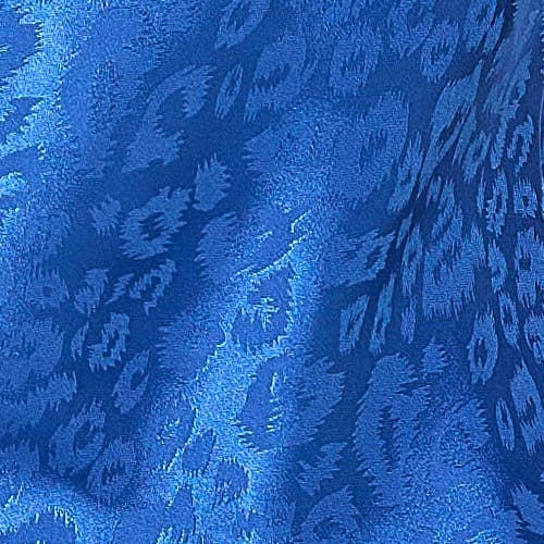 PLUS SIZE SATIJNEN JACQUARD TANKTOP MET LUIPAARDHALS voor wholesale door Curve Market