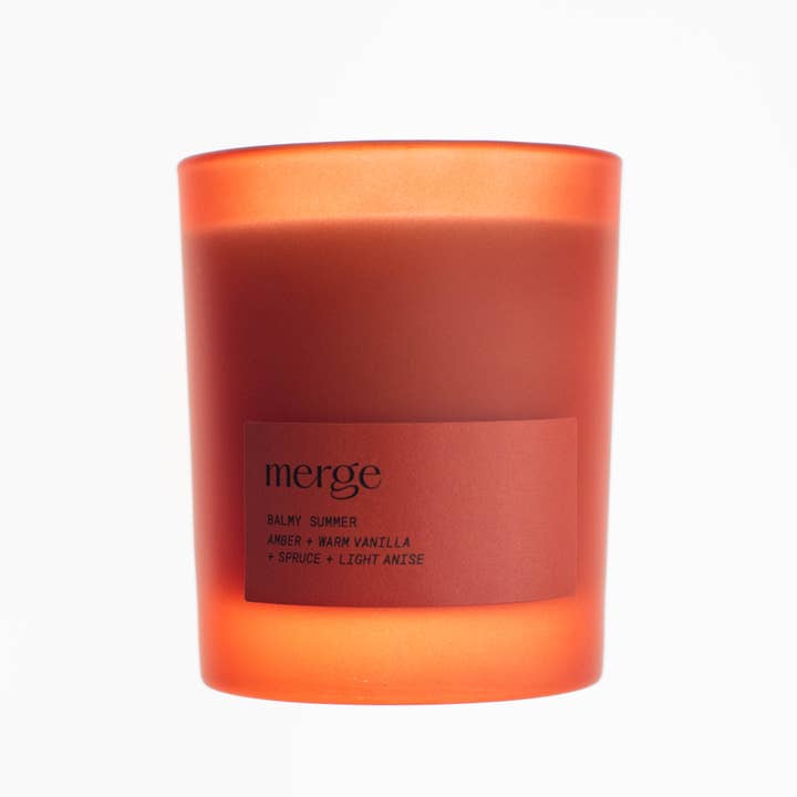 Merge - Wholesale Jar/Filled Candle - Balmy Summer Soy Wax Candle