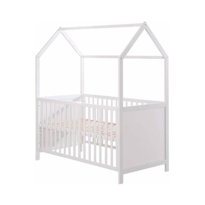 Kinderbed Seben 154,5x142,5x74,5 Wit Grenen voor wholesale door Mobili Rebecca