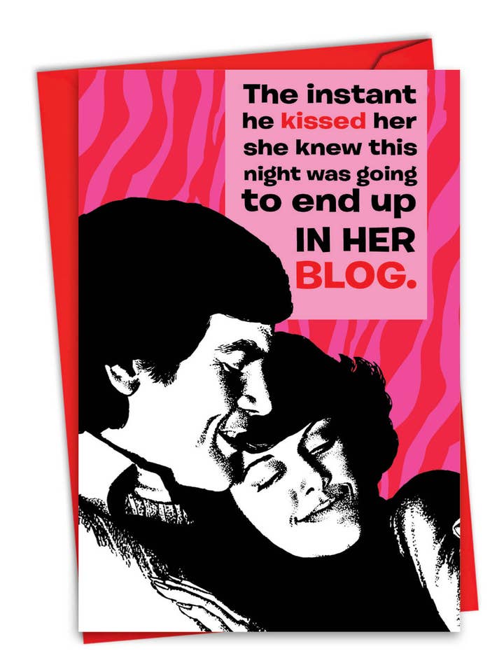 Tarjeta de San Valentín - In Her Blog para venta al por mayor de NobleWorks