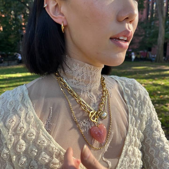 sccollection - Wholesale Pendant/Charm Necklace - Amore Murano Glass Heart Necklace12