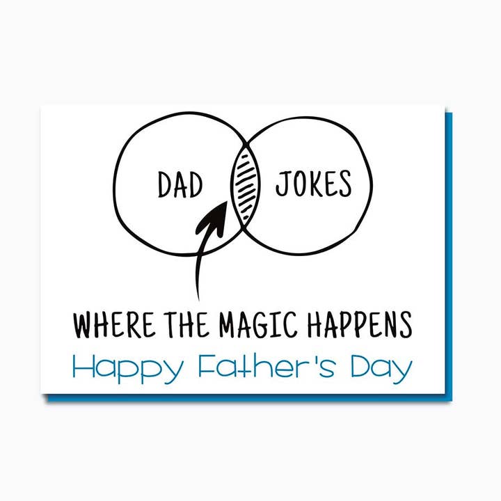 Pappaskämt - Venn-diagram för wholesale av Irish Cards & Prints