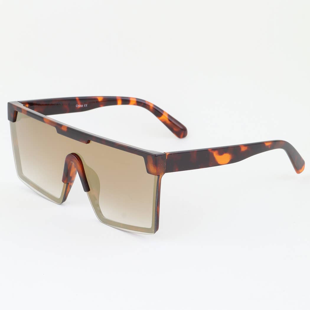 MIX Cyberpunk Straight Cut Shield Sunglasses for wholesale on Faire1