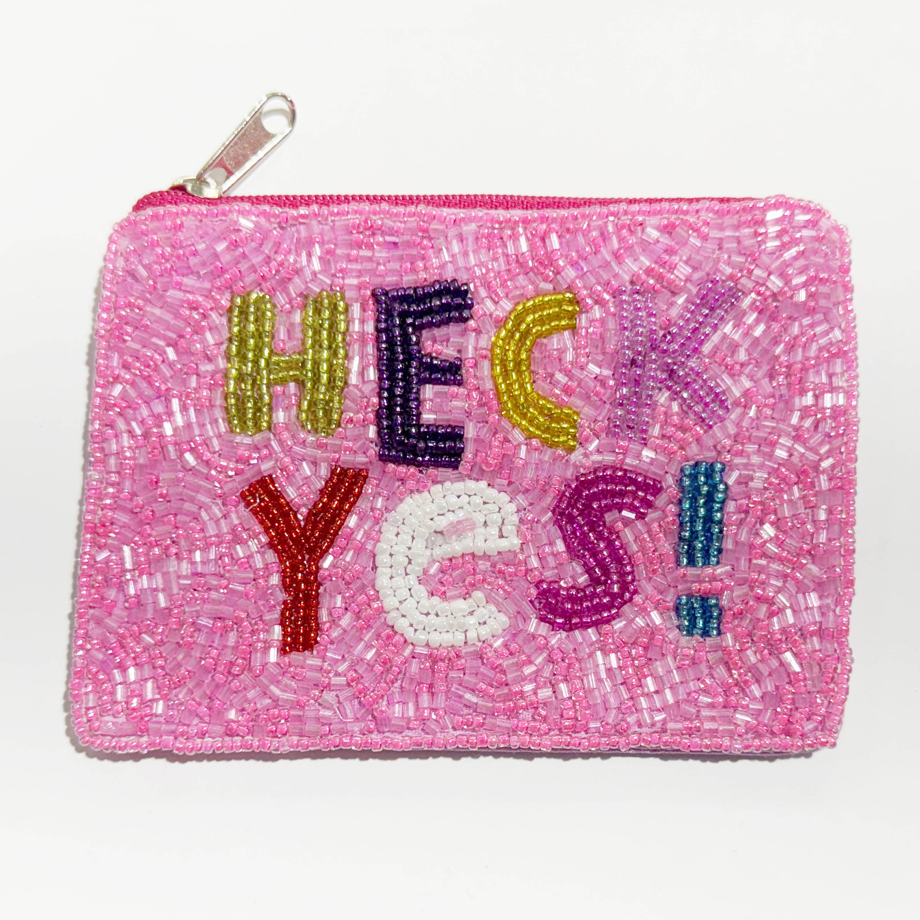 Ole - Wholesale Coin Purse - Women's - HECK YES! Mini Beaded Coin Pouch LAC-MP-0022