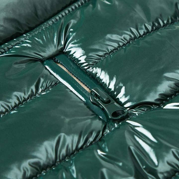 Blueberry Pet - Wholesale Pet Jacket - Dog - Custom-woven& Dyed Puffer Jacket, Flex Chest + Leash Opening10