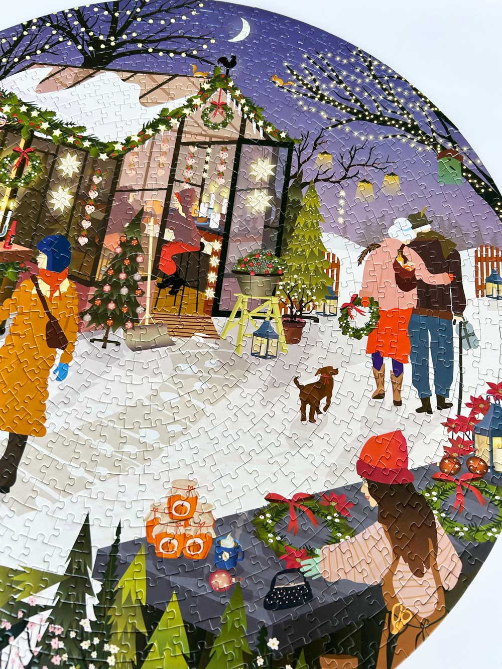 ViSSEVASSE - Wholesale Puzzle - Adult - CHRISTMAS MARKET - JIGSAW PUZZLES - 1,000 pieces5