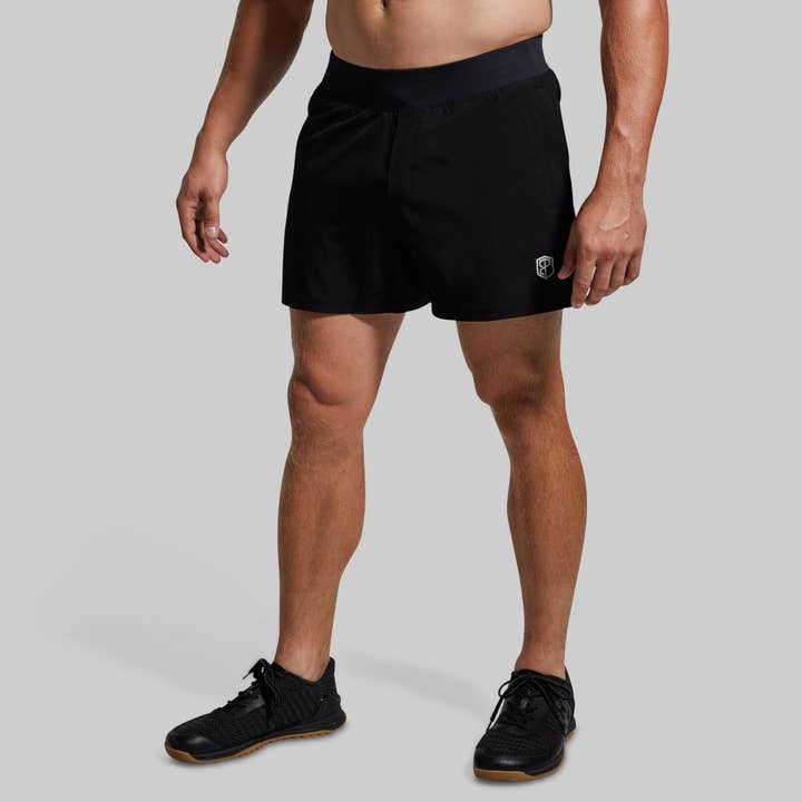 Born Primitive - Wholesale Athletic Shorts - Men's - Versatile Short 5" (Black)