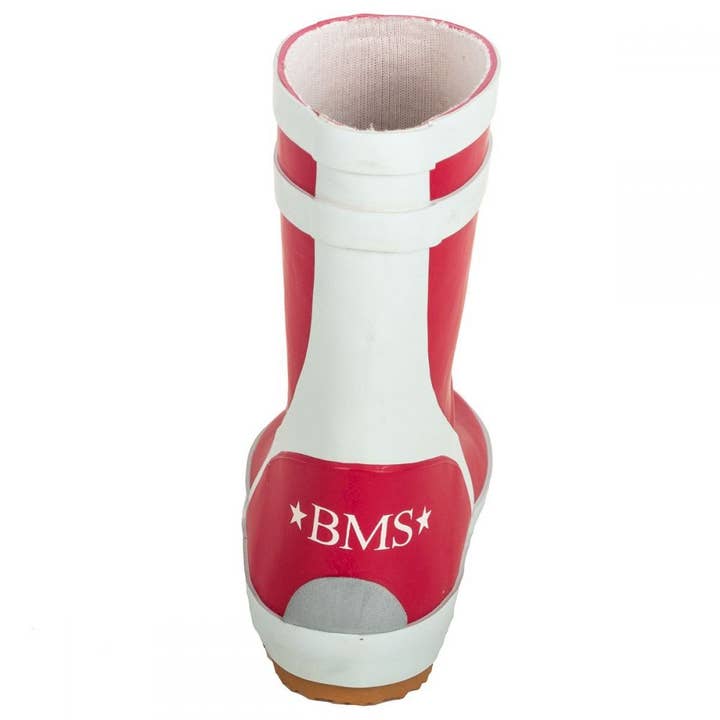 In red natural rubber rubber boots for kids for wholesale on Faire