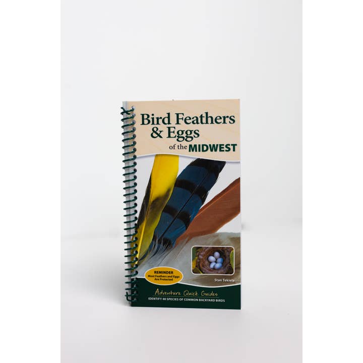 AdventureKEEN - Wholesale Nature & Outdoors - Bird Feathers & Eggs of the Midwest Quick Guide1