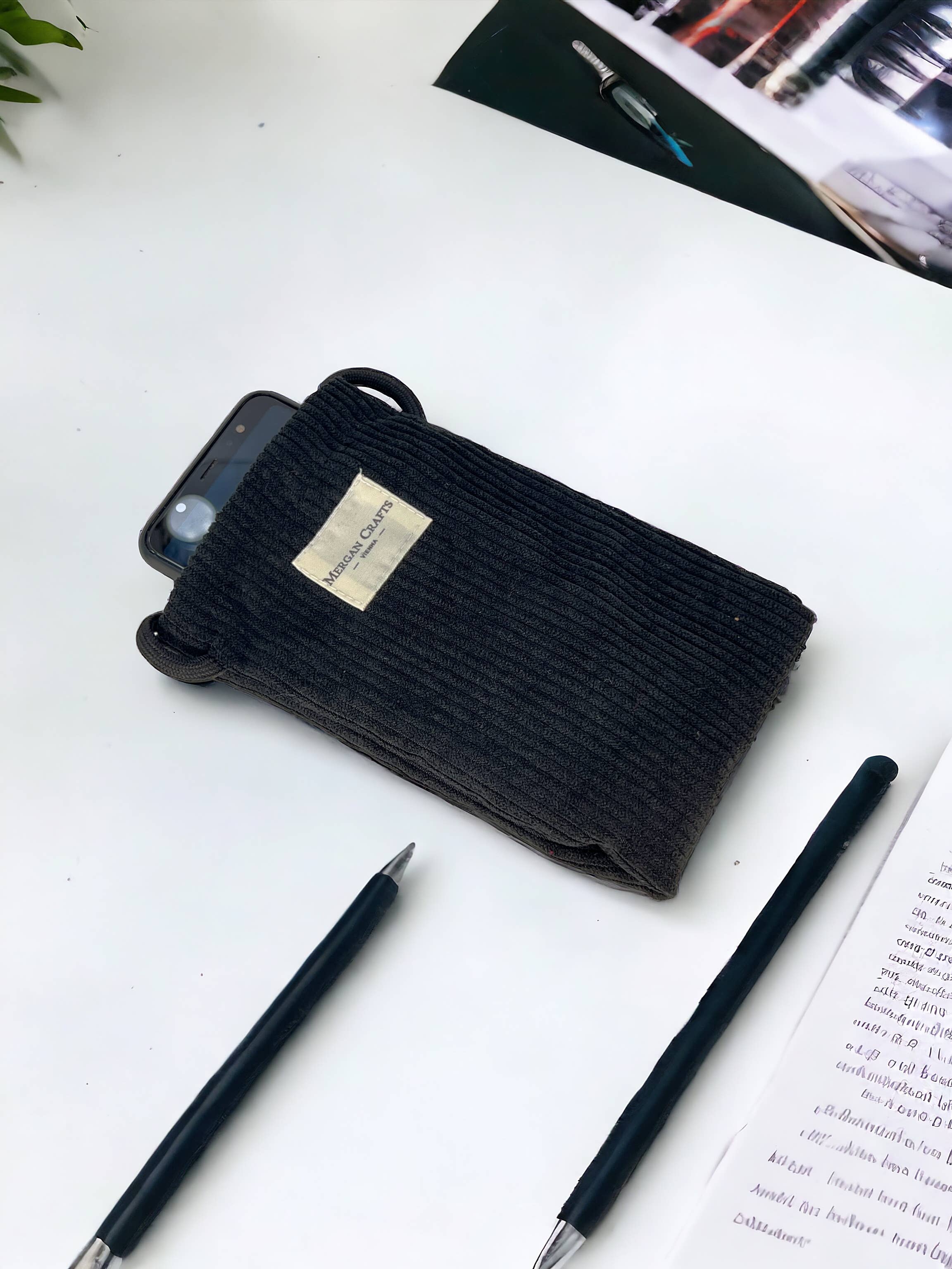 MERGAN CRAFTS - TEXTILE - Wholesale Eyewear Cases & Holders - Women's - Neckbag, Glasses Cover, Eyewear case, Phone Case - Corduroy7