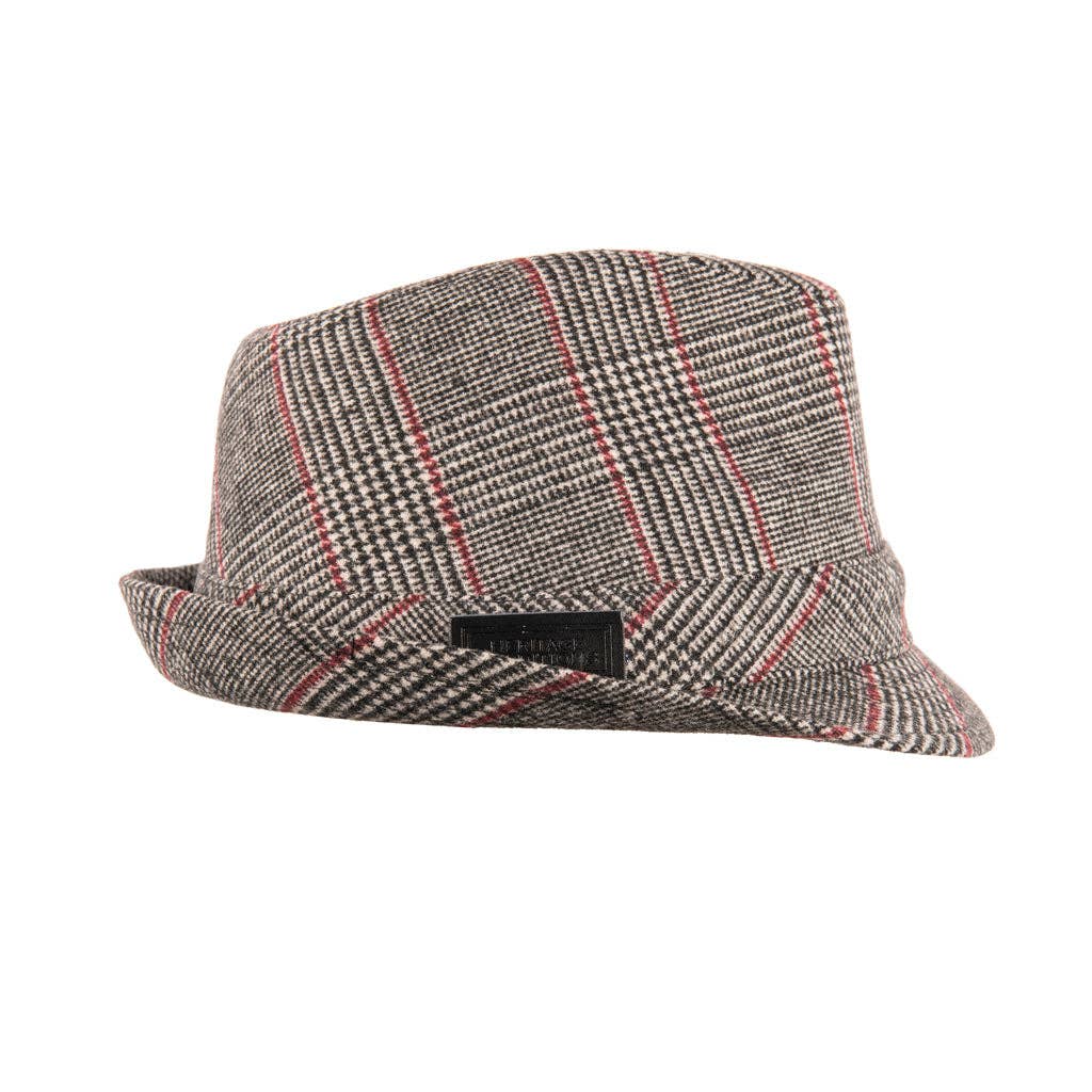 Heritage Traditions - Venta al por mayor Sombrero fedora - Hombre - Sombrero trilby de tweed Prince of Wales Elwood8