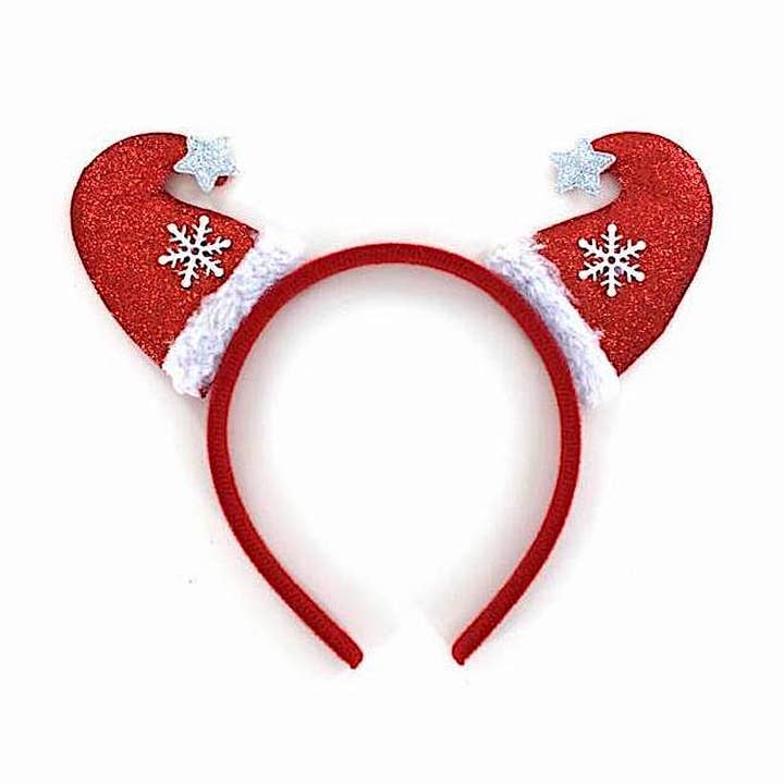 Atlas Fashion – wholesale Fashion headband – women's – Christmas Santa Hat Headband0