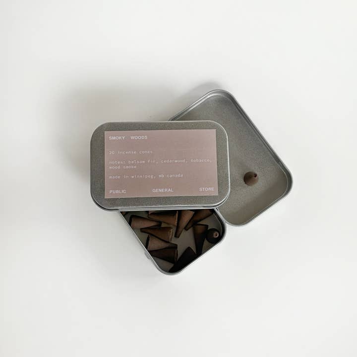 Public General Store inc - Wholesale Incense - Smoky Woods Incense Cones0