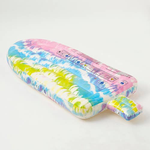 Colchão Flutuante Luxuoso Ice Pop Tie Dye por atacado de SUNNYLIFE