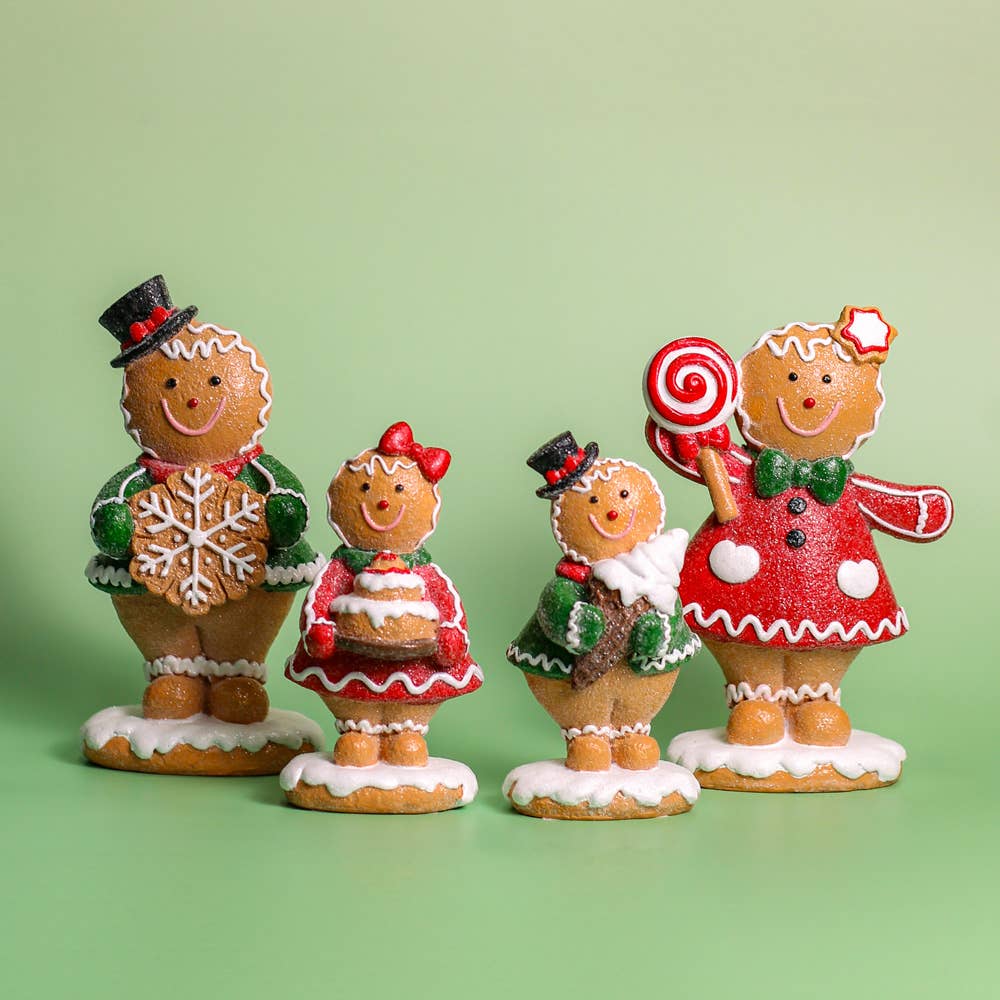A Cheerful Giver - Wholesale Christmas Decoration - Mrs. Swirl Gingerbread — Christmas, Holiday Decorations4