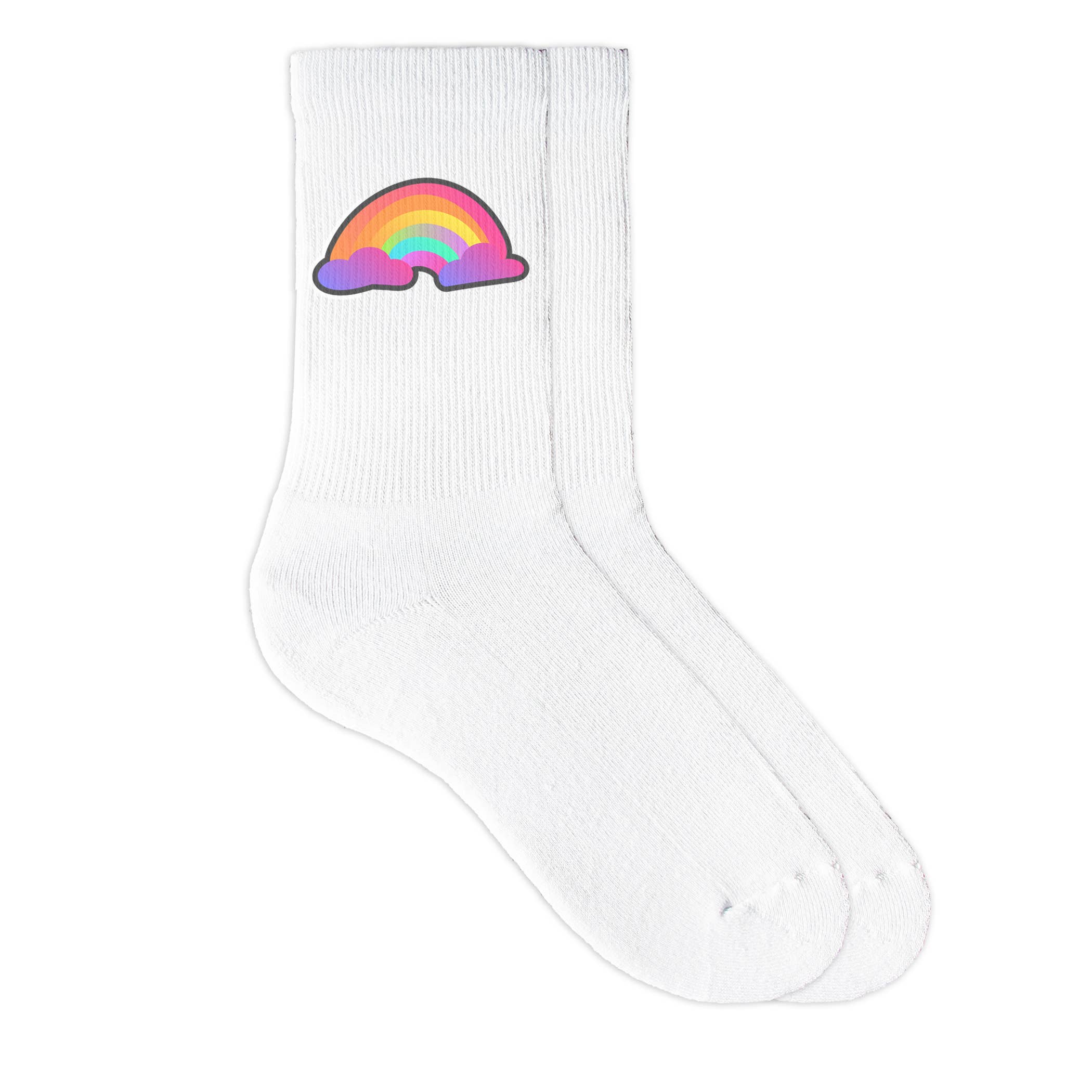 Sockprints - Wholesale Socks - Unisex - Add Your Design - Custom Printed Cotton Ribbed Crew Socks3