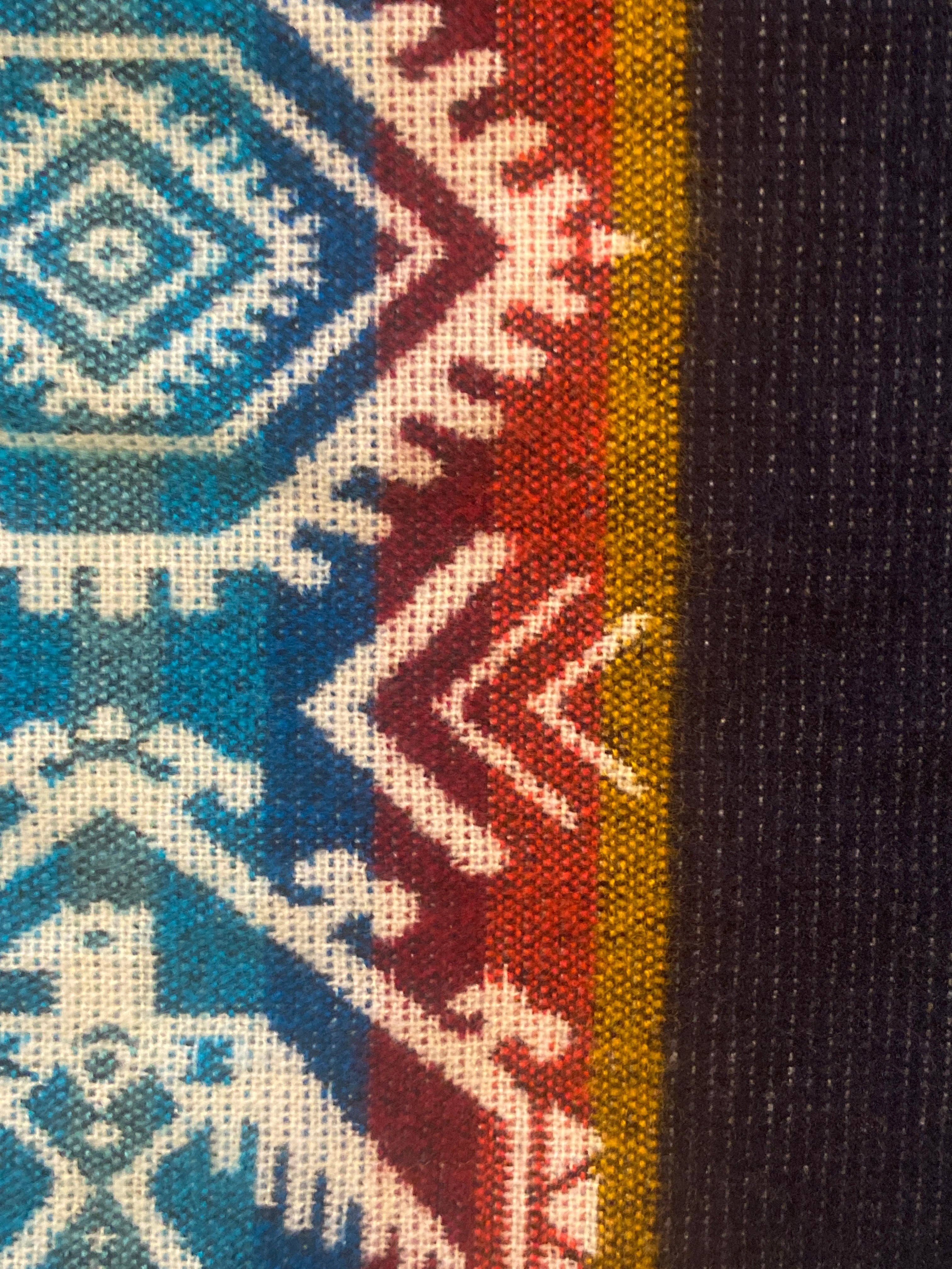 Navy The Great Condor Poncho for wholesale on Faire1