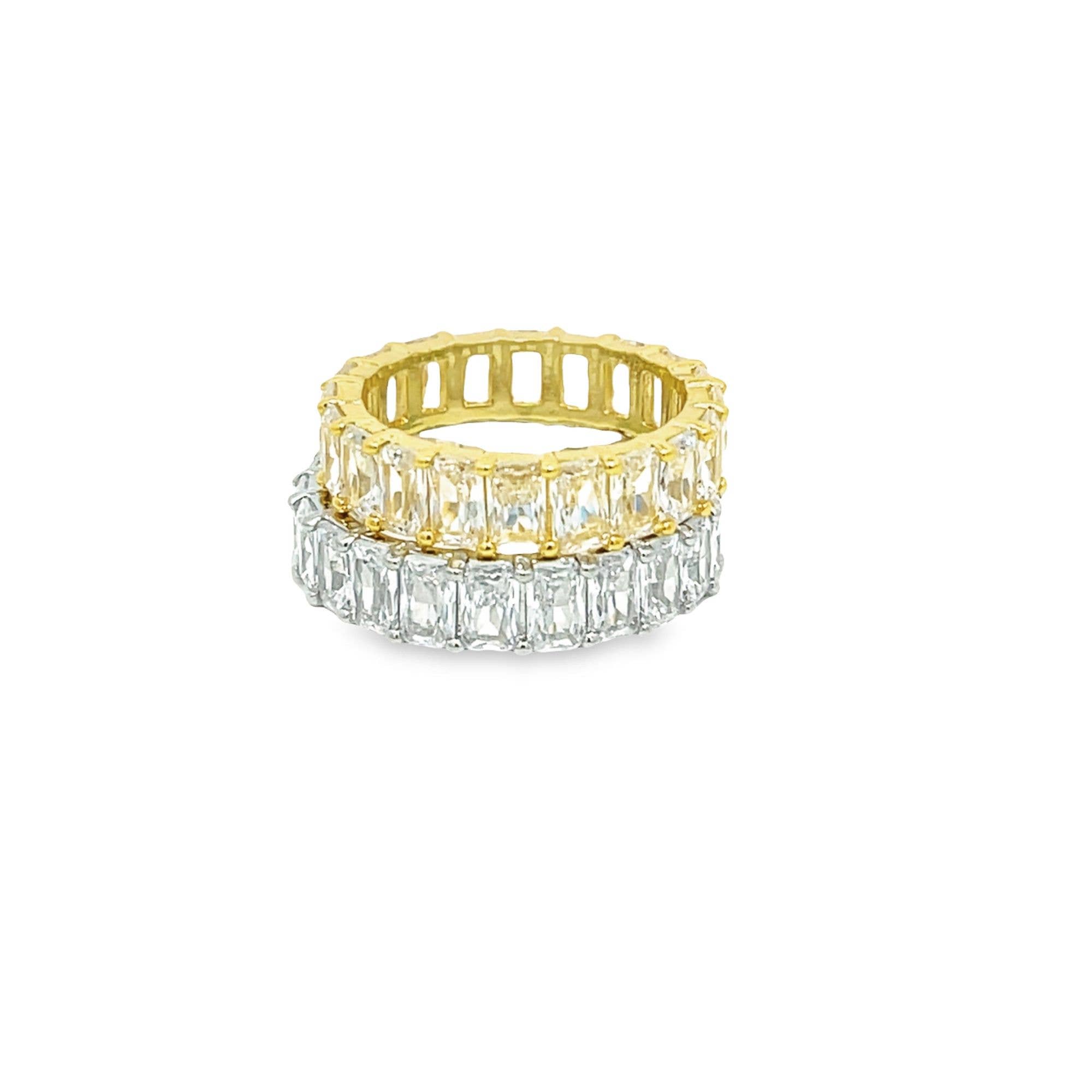 MIA Jewelry - Wholesale Multi-Stone Ring - Baguette CZ Stones Ring (D55)2