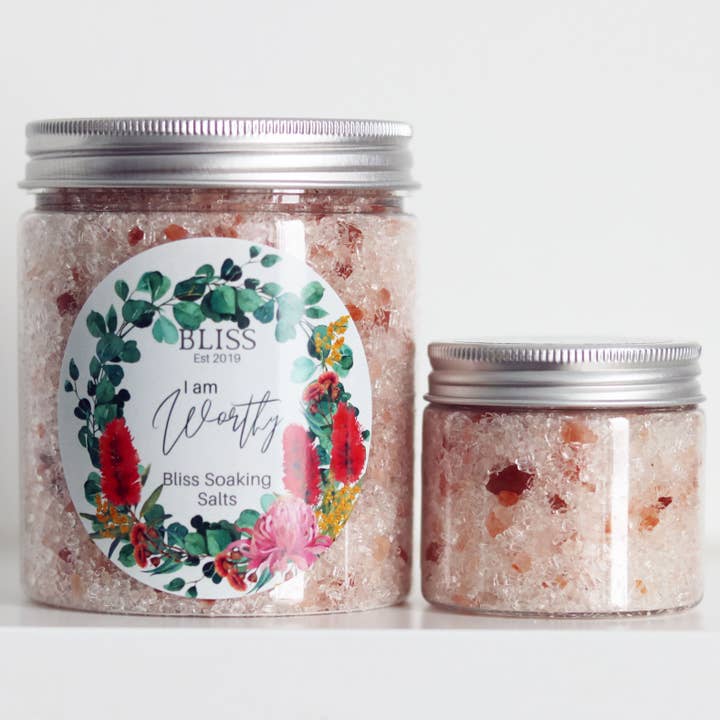 BLISS by Waddell & Co - Wholesale Bath Salts - BLISS Soaking Salts - I am Worthy