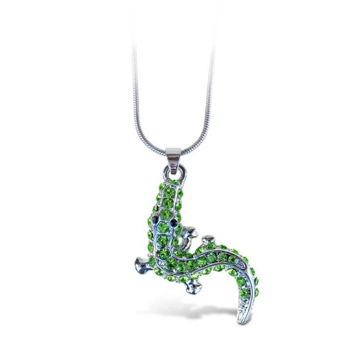 Cota Global - Wholesale Pendant/Charm Necklace - Sparkling Necklace - Alligator