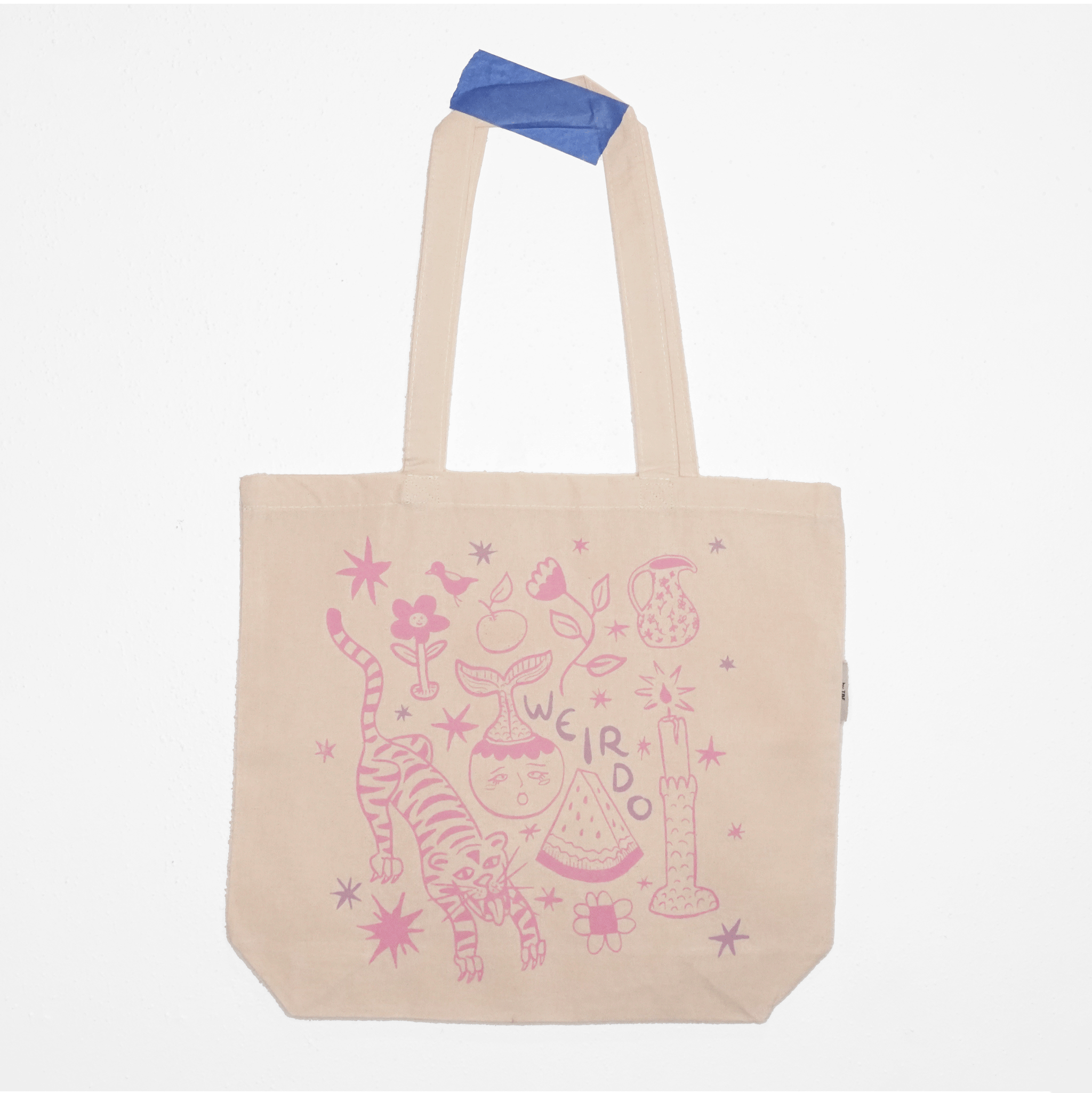 Loud Flower Art Co - Wholesale Tote Bag - Unisex - Weirdo Tote Bag1