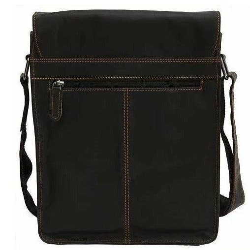 Greenwood Leather - Vente Sac porté épaule – unisexe - Sac à bandoulière en cuir Torquay - GW8363