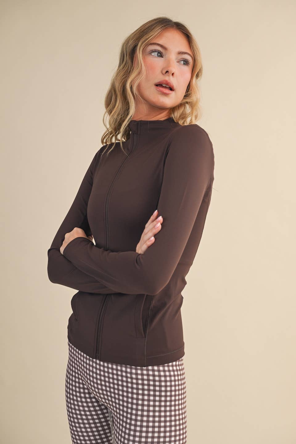 KIMBERLY C - Vendita all'ingrosso Giacca sportiva - Donna - Giacca aderente morbida come burro con tasche57