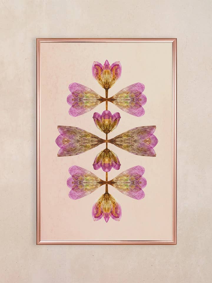 Papirplakat – FLOWER EXPLOSION nr. 2 for engroshandel hos Madame Iris