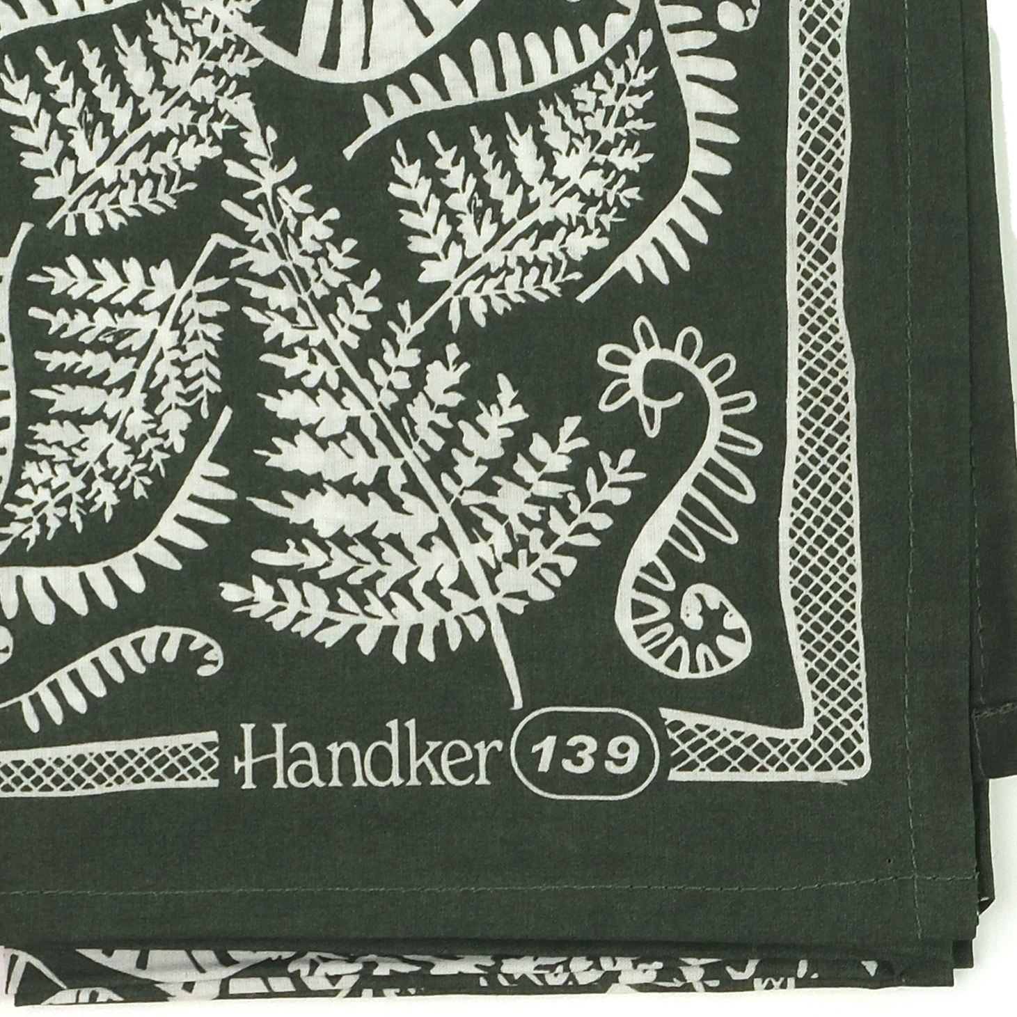 Handker Bandanas - Wholesale Bandana - Unisex - No. 139 Fern Bandana  3