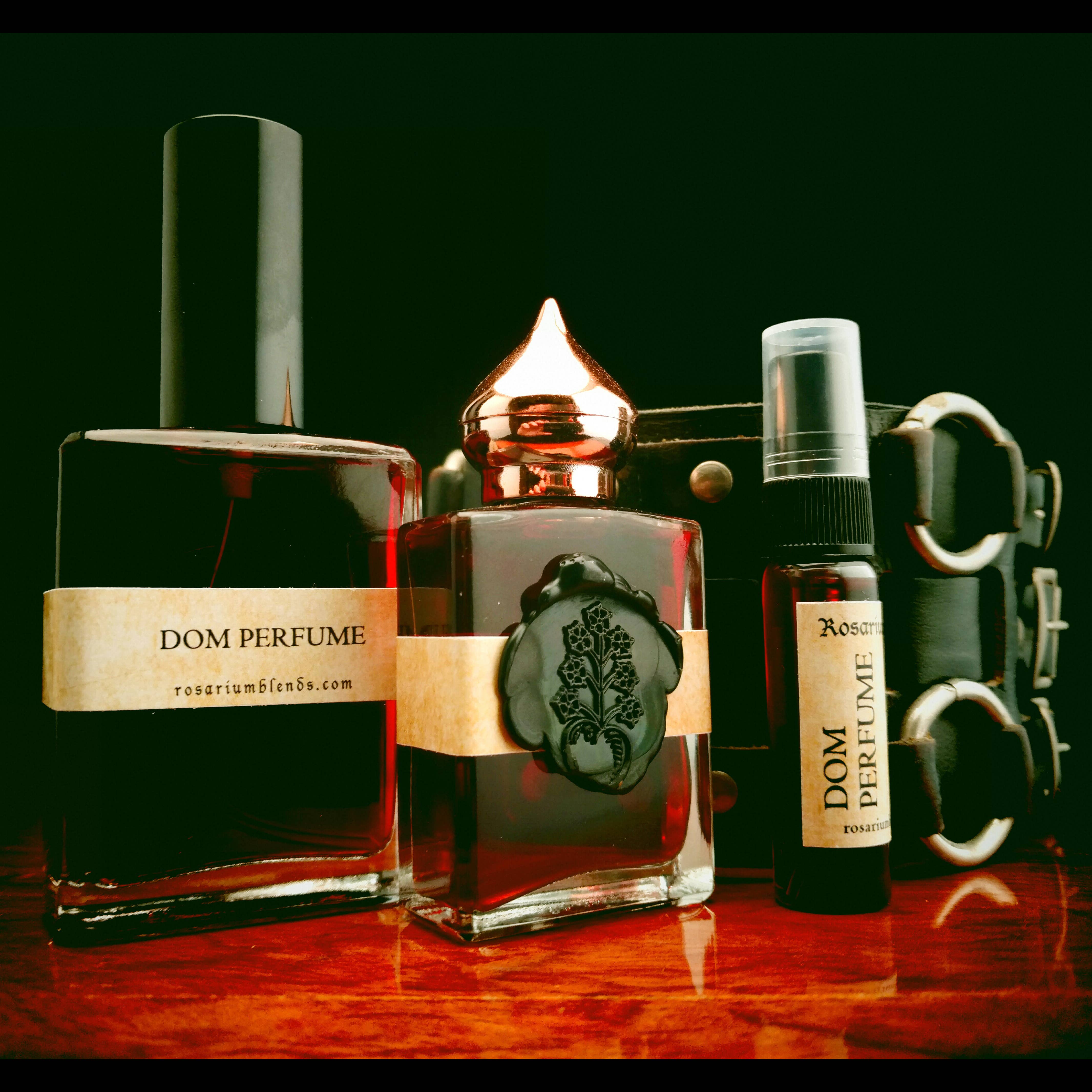 Profumo naturale Dom per la vendita all'ingrosso da parte di Rosarium Blends