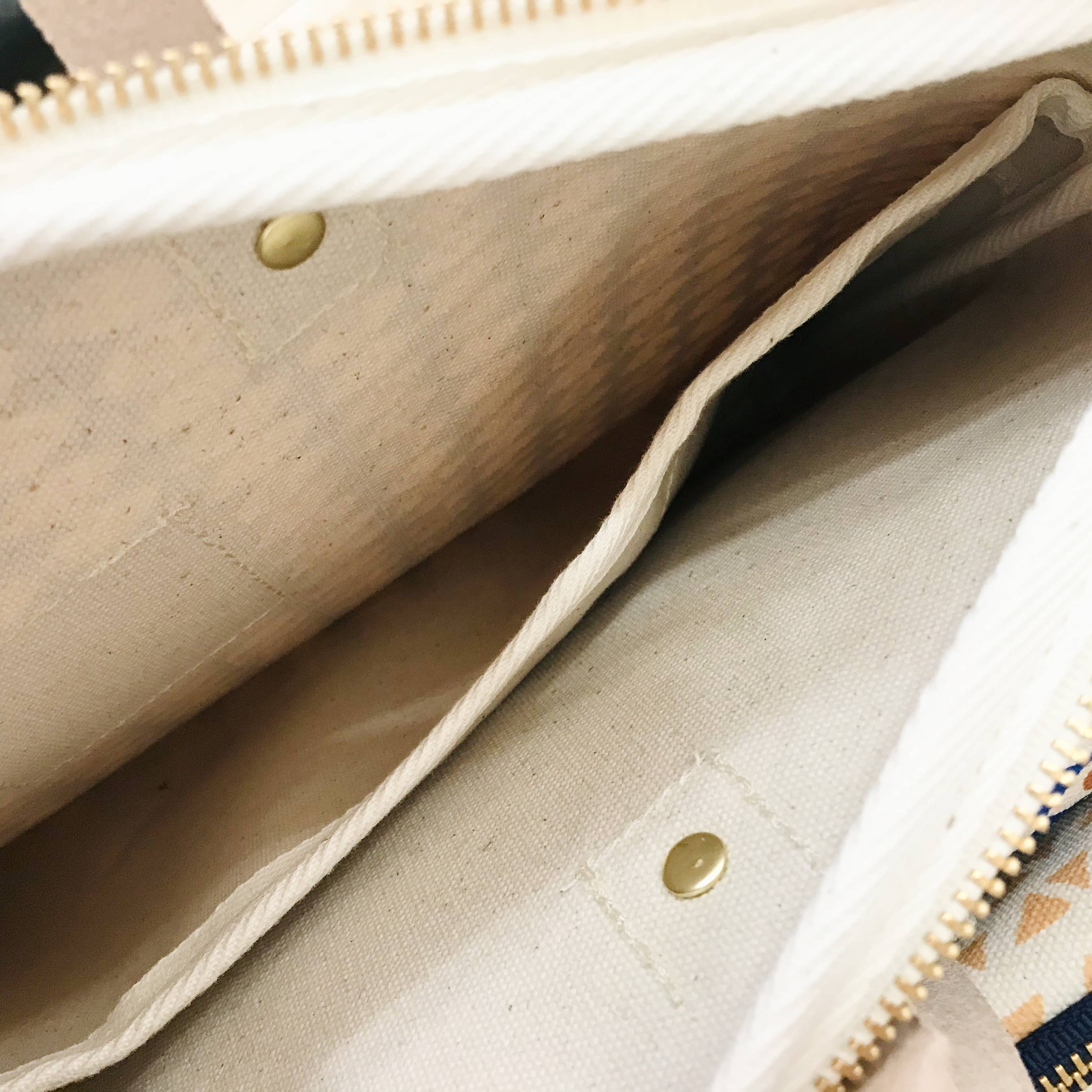 Erin Flett - Wholesale Tote Bag - Women's - ROYAL THIRD EYE COATED CANVAS FOLDER BAG4