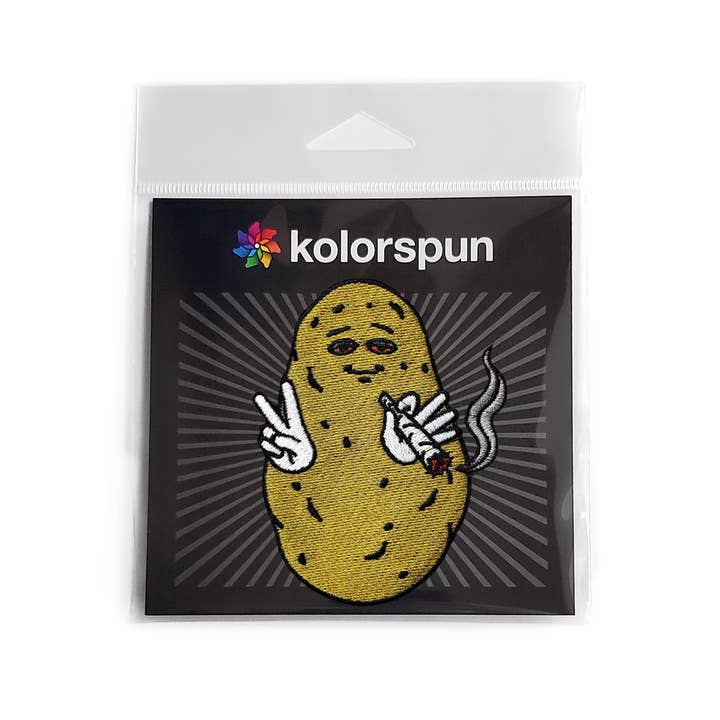 Kolorspun Pins - Venta al por mayor Parches - Parche bordado para planchar con patatas asadas3