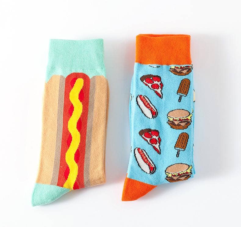Tourtiwi - Wholesale Socks - Unisex - Creative food series mid-calf socks casual socks8