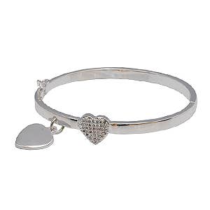 Silver Plated Bangle for wholesale by Beadsworld