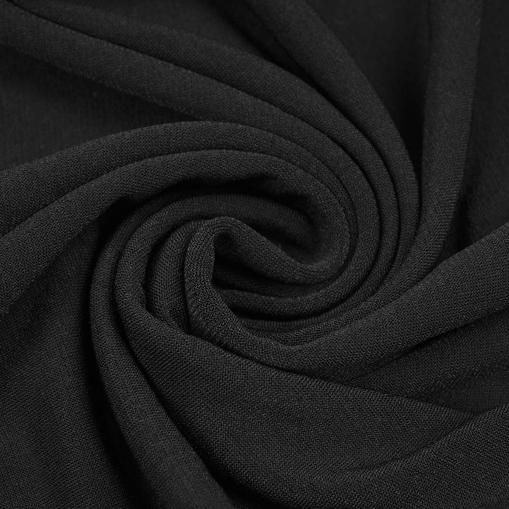 Preto JP22 Macacão sem Costas com Halter e Detalhe Floral Dourado 3D para venda a revendedores na Faire23