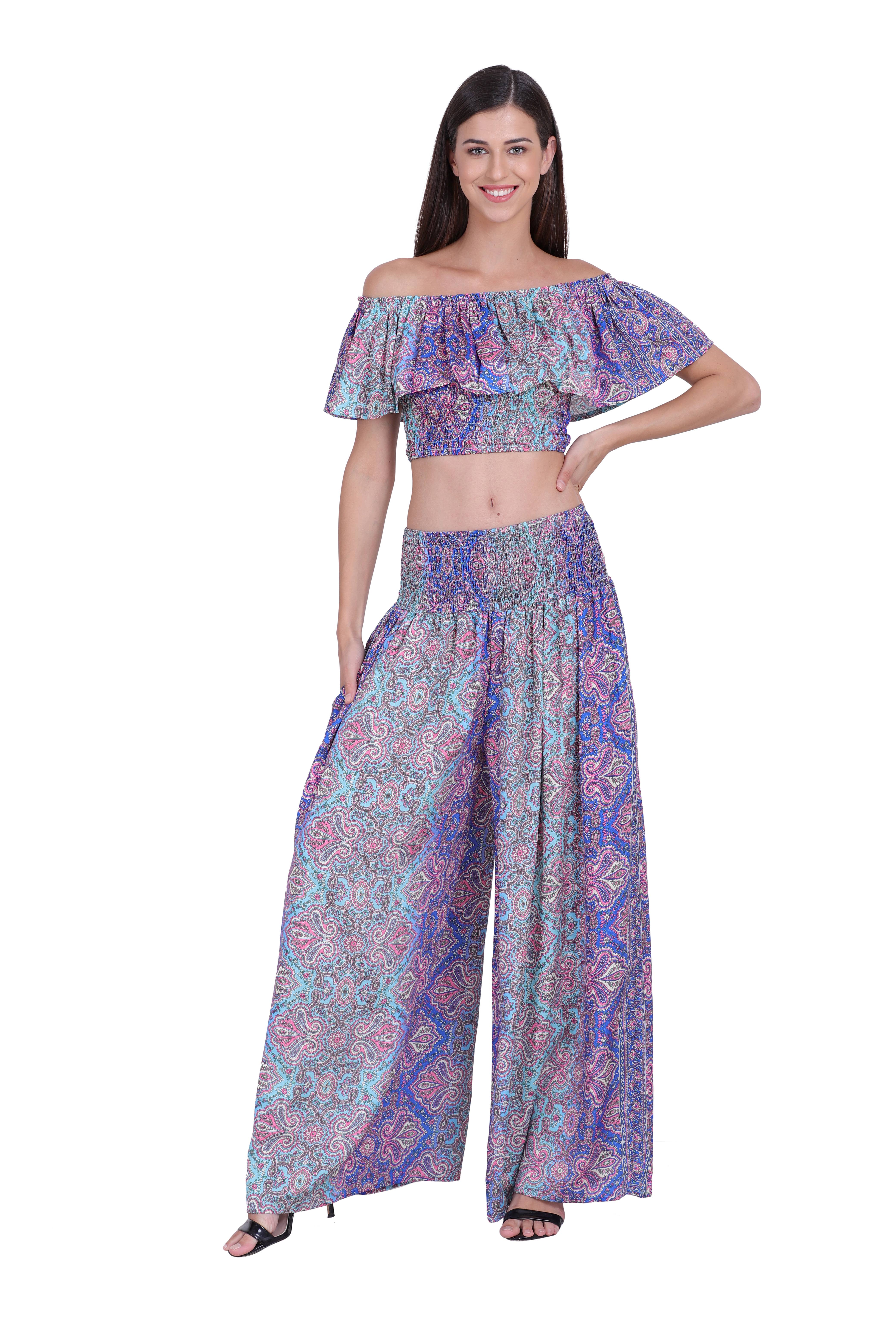 Advance Apparels - Wholesale Top & Pant Set (NOT Loungewear) - Women's - 2 Piece Silk Set6