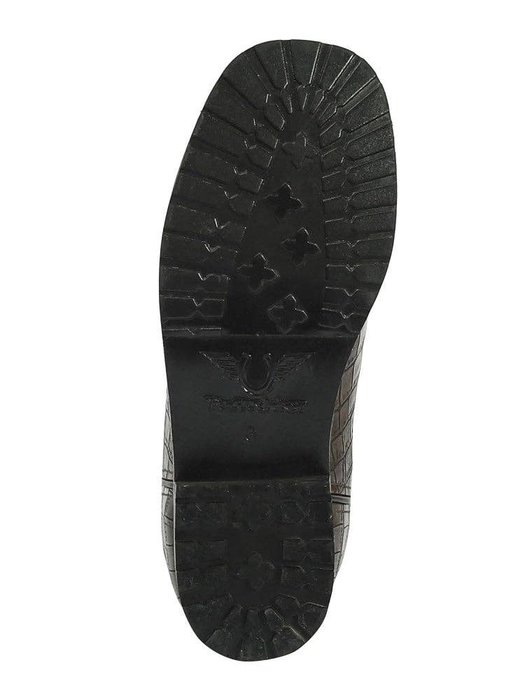 Marron Bottes western TuffRider Grand Teton à bout carré pour jeunes en vente sur Faire6