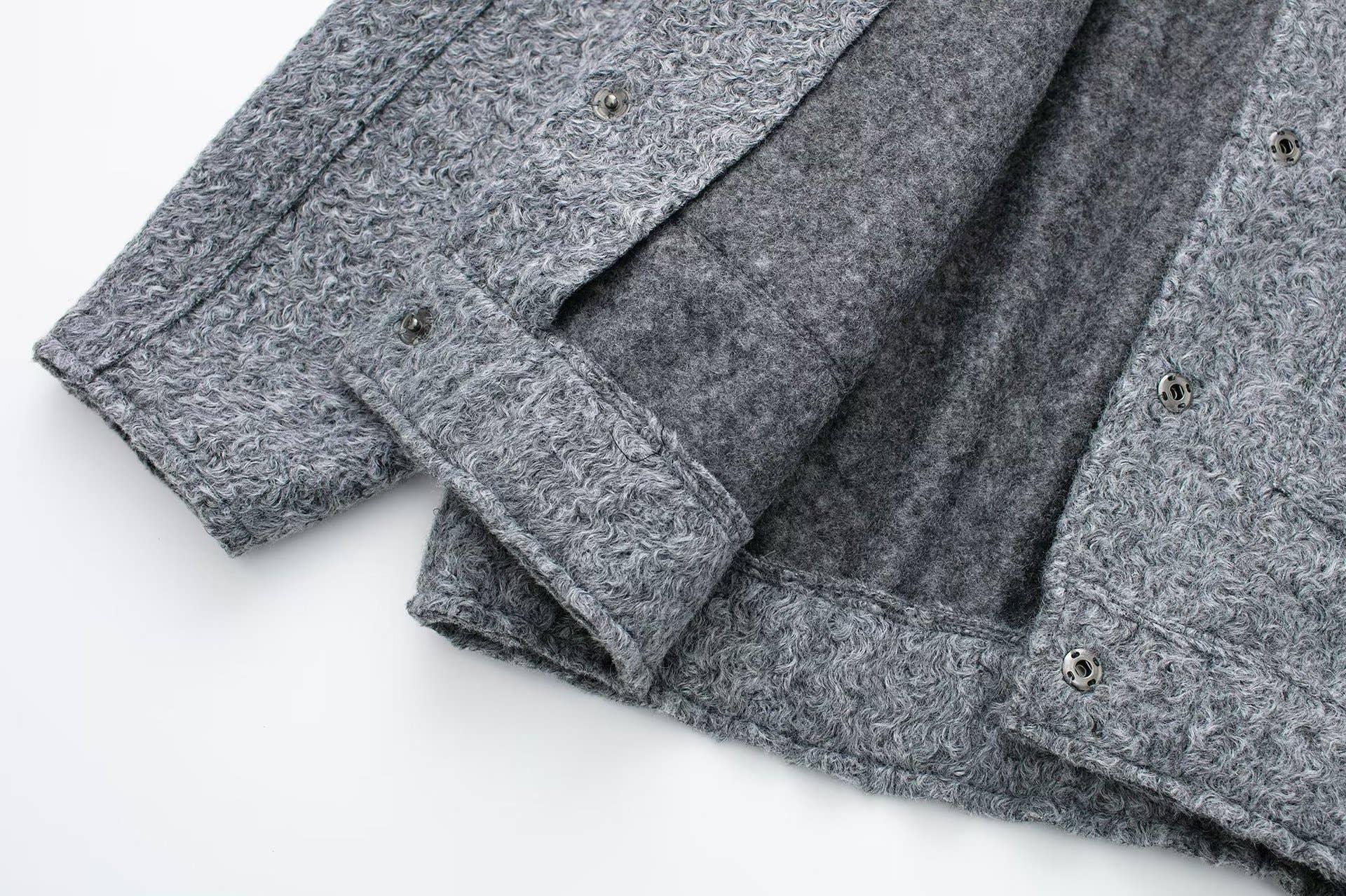 HIDDENBRAND - Wholesale Bomber Jacket - Women's - oversized boxy bomber jacket9