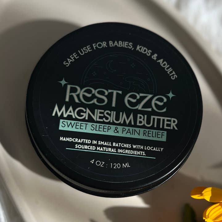 Honey Shine Calendula | Danielle Rae Calendula Co - Vendita all'ingrosso Balsamo/burro per il corpo - Burro per il corpo al magnesio Rest Eze 2 oz0