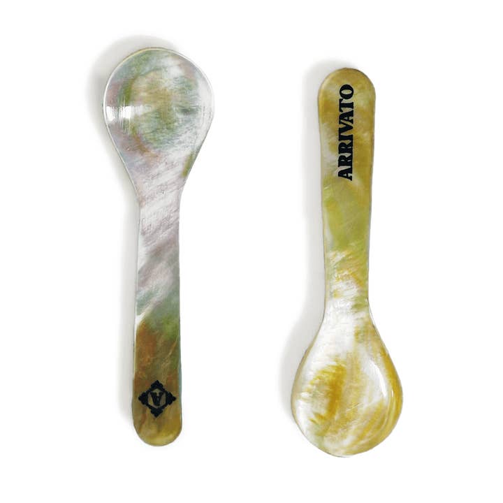 Colher de MOP Dourada por atacado de Arrivato Imports