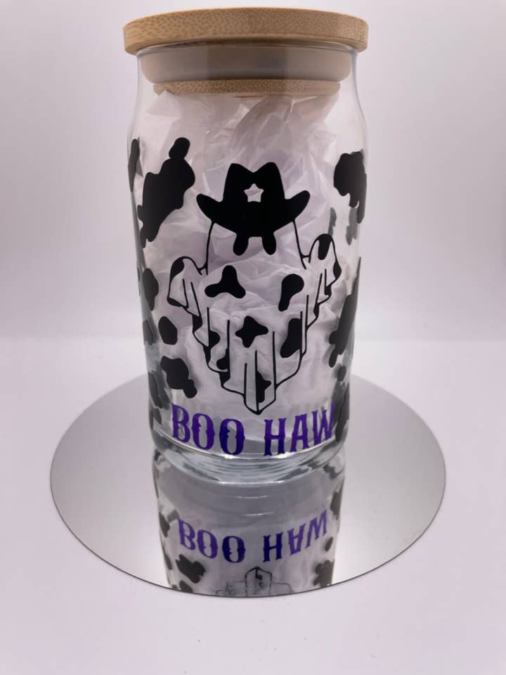 Halloween beer can glass for wholesale by TheClaytonsCreations
